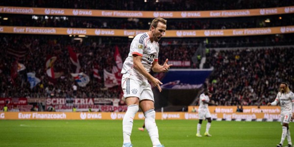 拜仁厉害了！6连胜狂进25球，凯恩破门14次，德甲冠军指日可待？