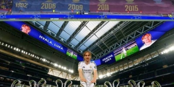 百万热帖皇马大V博主回击巴萨TV：莫德里奇6欧冠＞巴萨5欧冠