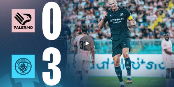 热身赛-哈兰德破门赖因德斯替补梅开二度 曼城3-0完胜